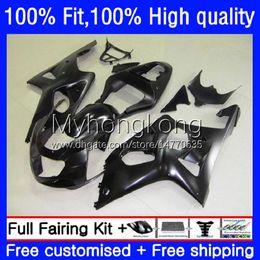 Motorcycle Bodywork For SUZUKI GSXR 1000CC 1000 CC 2000 2001 2002 Body 24No.79 GSXR-1000 GSX-R1000 00-02 GSXR1000 K2 Flat black 00 01 02 OEM Injection Mould Fairing