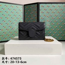 Shoulder bags luxury chain pouch roman woc 20cm handbags High quality purses Crossbody Retro decoration