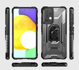 Phone Cases Suitable For Samsung Galaxy A02s Creative All Inclusive Military Fall Proof Ring King Protective Cover