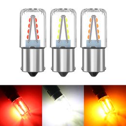 2x Newest 1156 BA15S P21W 1157 Bay15d P21/5W 3030 8SMD LED Auto Reverse Lamp Turning Signal Bulb Brake Light DRL White 6000K 12V