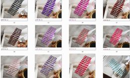 solid pure 37 Colours long trapezoidal nail in ballet wear customizable Wearing Nail Finished Patch Full Cover Tips False Nails