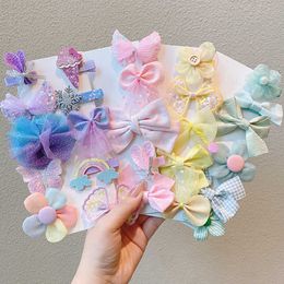 Children's bow summer hairpin girls hairpin new clip cute girl Princess headdress