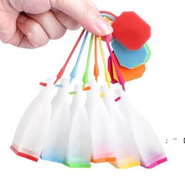 Food-grade Silicone Mesh Tea Infuser tools Reusable Strainer Bag Style Loose TeaLeaf Spice Filter Diffuser Coffee Strainers RRE11558