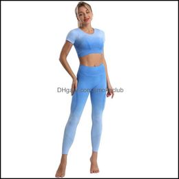 Clothing Exercise Wear Athletic Outdoor Apparel & Outdoorswomen Fashionable Tracks Solid Color Yoga Sports Casual Time Woman Fitness Top And