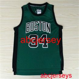 Men Women kids 4 styles jersey 34# Pierce 2020 dark green basketball jersey Embroidery New basketball Jerseys XS-5XL 6XL