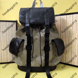 Rucksack Rucksäcke Männer Frauen 2021 neue Leder Casual Taschen Mode All-MatchStitching klassisches Muster Plaid Blume praktisch Große Kapazität Große Schultasche