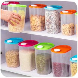 Storage Bottles & Jars Kitchen Compact Environmentally-friendly Sealed Can Box Grain Fresh-keeping Food Tank