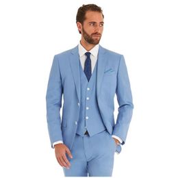 Wedding Suits Sky Blue with Discount 