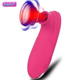 Clit Sucker Vibrator Sex Toys for Women Nipple Sucking Blowjob Clitoris Stimulator Etotic Masturbator Dildo Adult Shop 210622