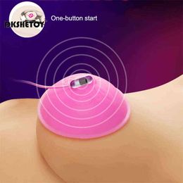 NXY Pump Toys Sucking Breast Massager With 10 Frequency Vibration Nipple Stimulation Massage Sex Toy Products For Women Usb Charging 1126