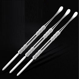 Dab Tools Smoking Metal Dabber Tool Siliver For Wax Da b Pen 100pcs Wholesale