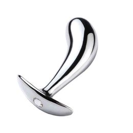 NXY Sex Anal toys 3 Pcs/Set Metal Plug Jewelry Anchor Butt Dialator Stimulator Masturbator Prostate Massager Gay Toys For Adult 1202