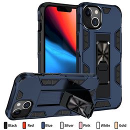 Phone Cases Kickstand Back Cover Holder Protector for iPhone13 12 pro max mini 11 Xs XR 6 7 8 plus Samsung S20 Ultra S10 A01 A20S