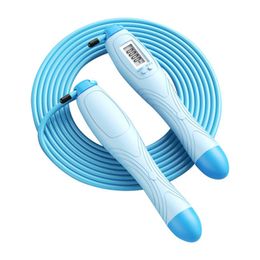 Jump Ropes Professional 2.8m Rope Fitness Fat Burning LED Display Counting Skipping Jumping Wire For Adult Workout Sports