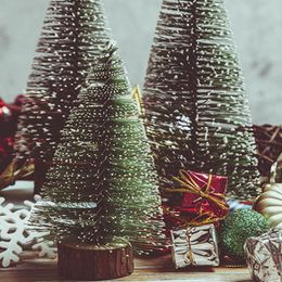 Christmas Decorations Zerolife Wood Xmas Tree Mini DIY Pograph Props Santa Claus Merry 2021 Noel Natale Happy Year 2022