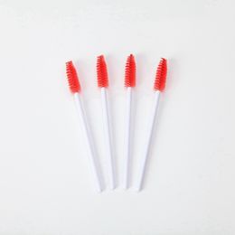 Manufacturers supply disposable Colour mascara brush eyelash curler makeup brush disposable beauty tools