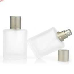 200 x Portable Refillable 30ml Frost Glass Mist Sprayer Bottle 1oz Empty Perfume Atomizer Fragrance parfum Vialshigh qty