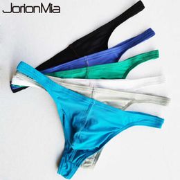 5pcs Men Sexy Underwear Transparent Personal Briefs Bikini G-string Thong Jocks Tanga Underpants Man Shorts Exotic T-back HT026 210924