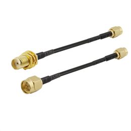 rf coaxial cable connectors UK - OEM RG316 SMA Male Plug to SMA-F Female Jack Bulkhead Connector Antennas RF Coaxial Jumper Pigtail Cable For Radio Antenna