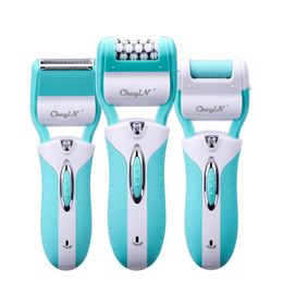 3 In 1 Electric Women Shaver Epilator Hair Removal Lady Razor Bikini Trimmer Female Shaving Depilator Foot Pedicure Care Tool