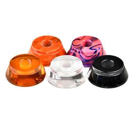 rda stand base UK - Resin Base RDA RBA RTA Tank Bag Clearomizer Atomizer Stand Holder Exhibition 510 thread Display for Vape a50