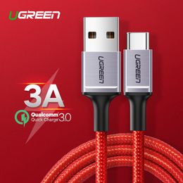 USB Type C Cable for Samsung Galaxy S10 S9 Mobile Phone Cable Fast USB C Charge Data Cable for Xiaomi Mi8 Type-C USB