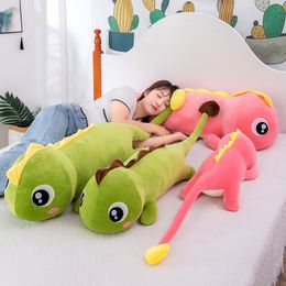 50-70cm Big Eyes Dinosaur Plush Toy Stuffed Cute Dragon Doll Soft Cartoon Animal Sleeping Pillow Kid Girl Birthday Gifts C3