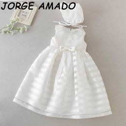 Baby Girl Dress born Gown for Baptism Christening 1st Birthday Tulle Party Prom Toddler Dresses 9892BB 210610