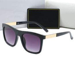Men Gold Metal Sunglasses Fashion Square Frame Glasses Uv400 Protective Summer Transparent Lens Eyewear 4 Colours ppfashionshop