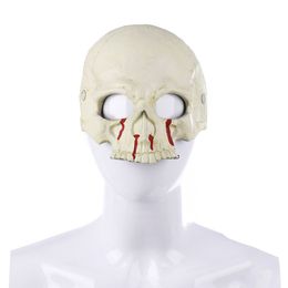 Fantasia de Halloween Máscara de festa de terror para adultos Mascarada Feminina Masculina Máscaras de caveira em 4 cores Máscara HN16005