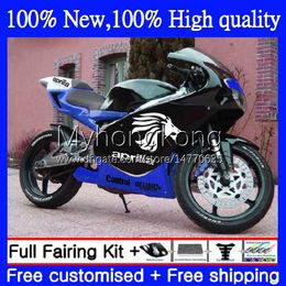 Bodywork For Aprilia RSV 125 Black blue hot RS 125 RR R 125RR RSV125RR RS-125 RS4 Body 7No.103 RSV125 1999 2000 2001 2002 2003 2004 2005 RS125 R 99 00 01 02 03 04 05 Fairing