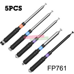 Walkie Talkie 5PCS Two Way Radio Antenna 136-174Mhz VHF SMA/BNC/MOTO Stainless Steel High Gain Spring Accessories