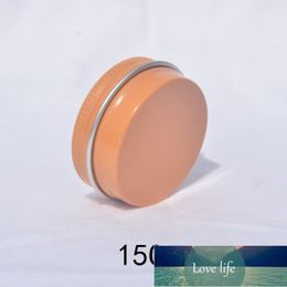 15g Orange Cream Packaging Aluminum Box Incense Candle Pomade Jars Empty 15ml Tea Jewelry Gift Pot Factory price expert design Quality Latest Style Original Status