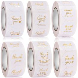 Thank you Stickers Diameter 2.5cm Seal Labels for Business Handmade Goods Sticker