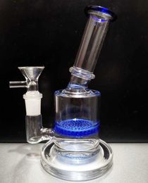 bong! sell glass bongs Honeycomb Perc dry herb vaporizer water pipe mini oil burner sestshop