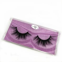 3D Mink False Eyelashes Fake LashesFull Strip Eyelash Handmade Extension 6D 20mm For Beauty makeup tools