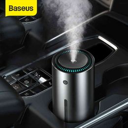 Baseus Aluminium Alloy 300mL With LED Light Auto Armo Home Office Accessories Air Humidifier Car