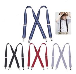 Kids Suspenders Adjustable Braces Boys Girls Brace Elastic Y-Suspenders Fashion Belt Children Baby Retro Strap Clip Y-back wmq937