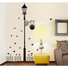 Personality corridor lamp background porch is decorated wall stickers household paste of foreign trade 210420