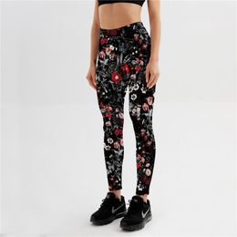 Floral Printed Jeggings Online Shopping 