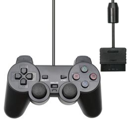 For PS2 Wired USB PC Game Controller Gamepad Manette For Playstation 2 Controle Mando Joypad For playstation 2 Console Accessory