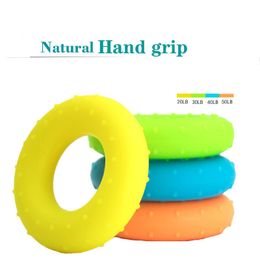 Silicone Finger Gripper Hand Resistance Band Gripping Ring Wrist Stretcher Finger Forearm Trainer Pow Exercise Carpalr