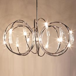 Pendant Lamps Modern Luxury Chandelier Simple Living Room Light Personality Creative Dining Model Bedroom Design Art