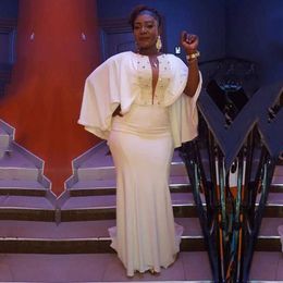 Buy Plus Size White Cape Dress Online 