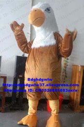 Mascot Costumes Brown Eagle Hawk Tercel Tiercel Falcon Vulture Mascot Costume Adult Cartoon Character Take Group Photo Hilarious Funny zx131
