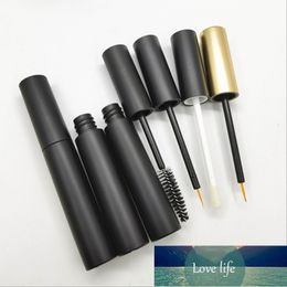 10ml Matte Black Lip Gloss Tubes Packaging Liquid Eyeliner Mascara Lipstick Tubes Bottle Empty Refillable Cosmetics Containers