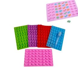 Baking Decorating 48 Cavity Dinosaur Moulds Silicone Gummy Cake Molds Chocolate Ice Cube Tray Candy Fondant Mould ZZE5637