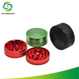 Double layer Aluminium alloy grinder for 50mm diameter Mini cigarette grinder