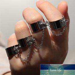 Bungee Chain Combination Ring Punk Fan Open Male and Female One-piece Dark Ring Index Finger Ring Factory price expert design Quality Latest Style Original Status