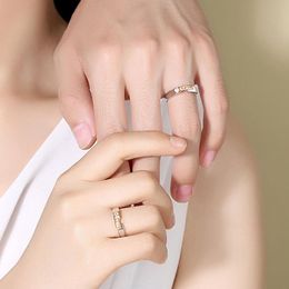 promise ring matching set Australia - Wedding Rings Couple Set Matching Heart Square Promise Love Ring H8WF